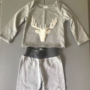 Mud pie outfit 0-6 months